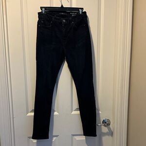 Women's Dark Wash 7 for All Mankind the High Waist Skinny Jeans